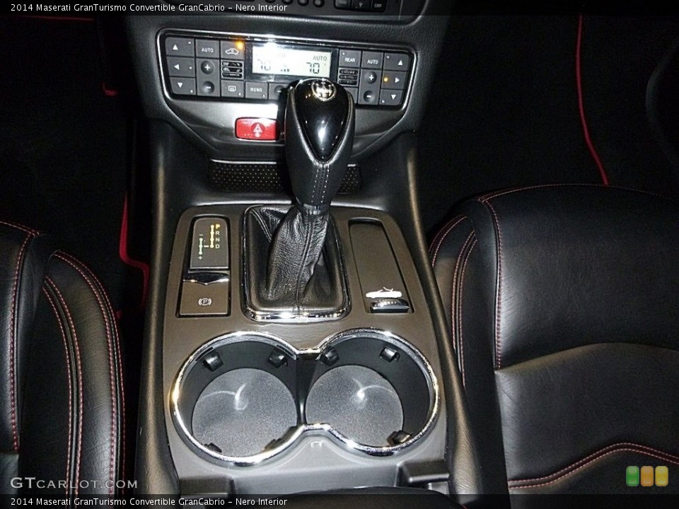 Nero Interior Transmission for the 2014 Maserati GranTurismo Convertible GranCabrio #118714155
