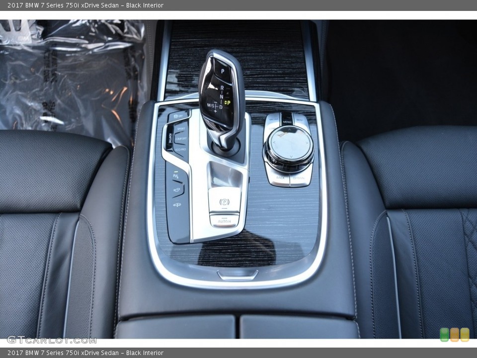 Black Interior Transmission for the 2017 BMW 7 Series 750i xDrive Sedan #118716066