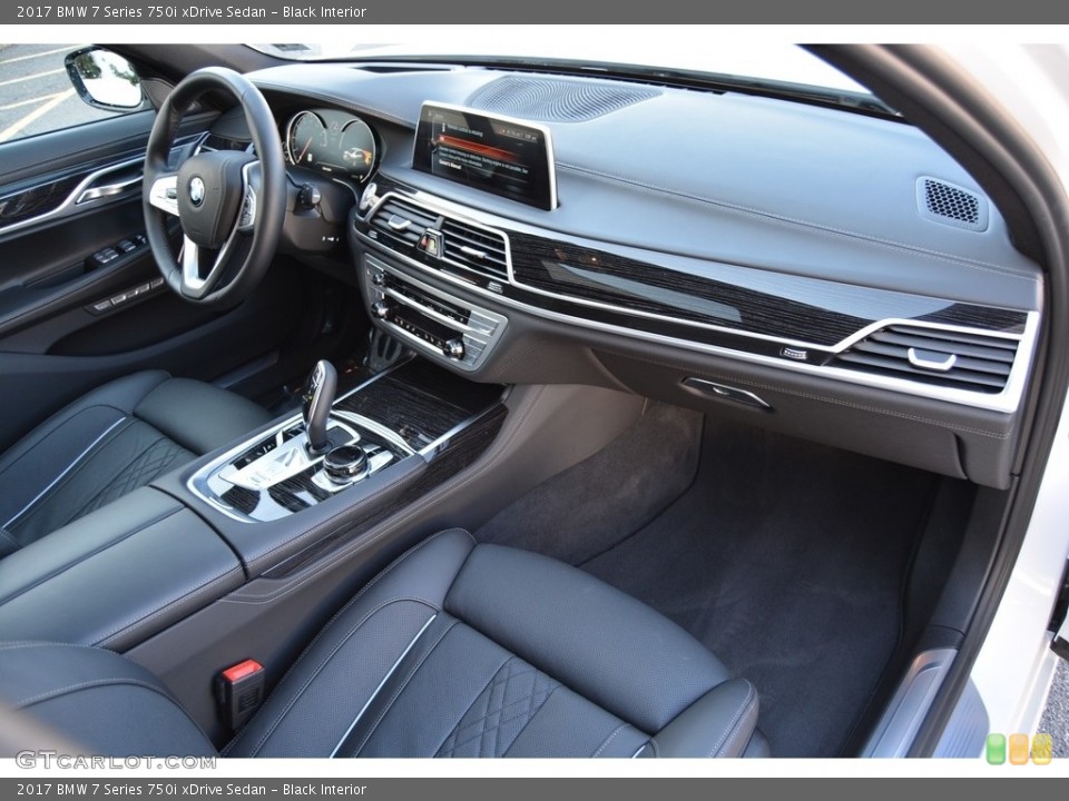 Black Interior Dashboard for the 2017 BMW 7 Series 750i xDrive Sedan #118716252