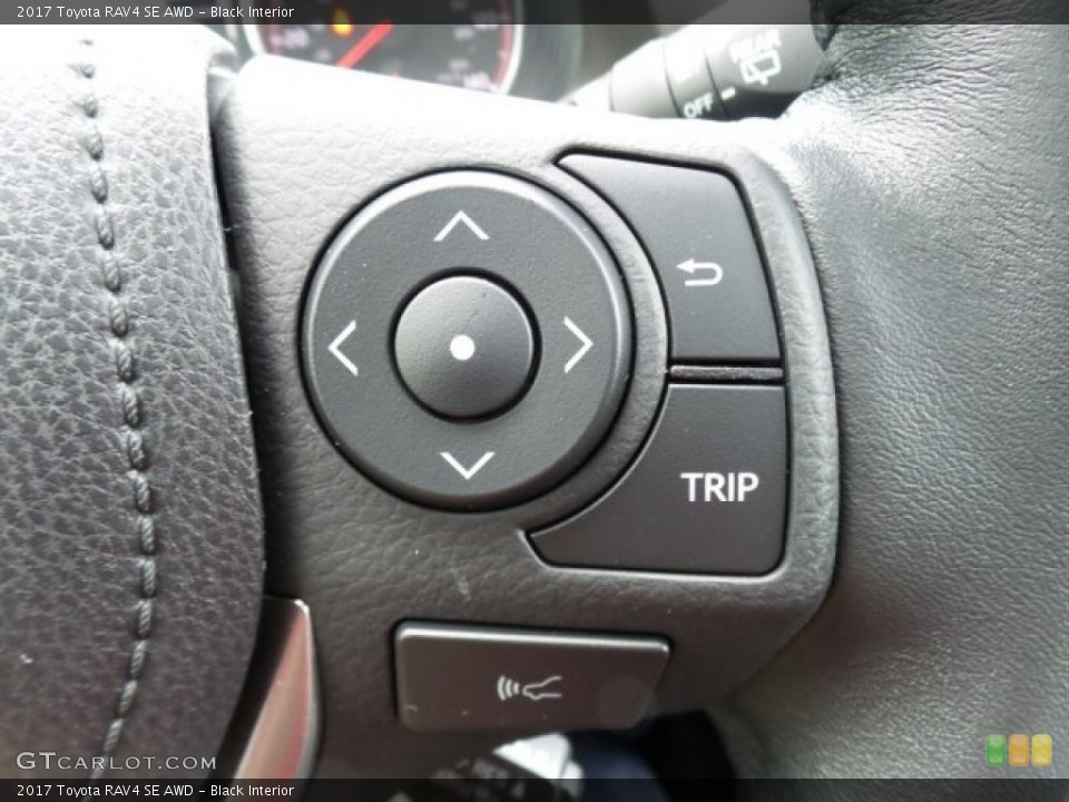 Black Interior Controls for the 2017 Toyota RAV4 SE AWD #118718334
