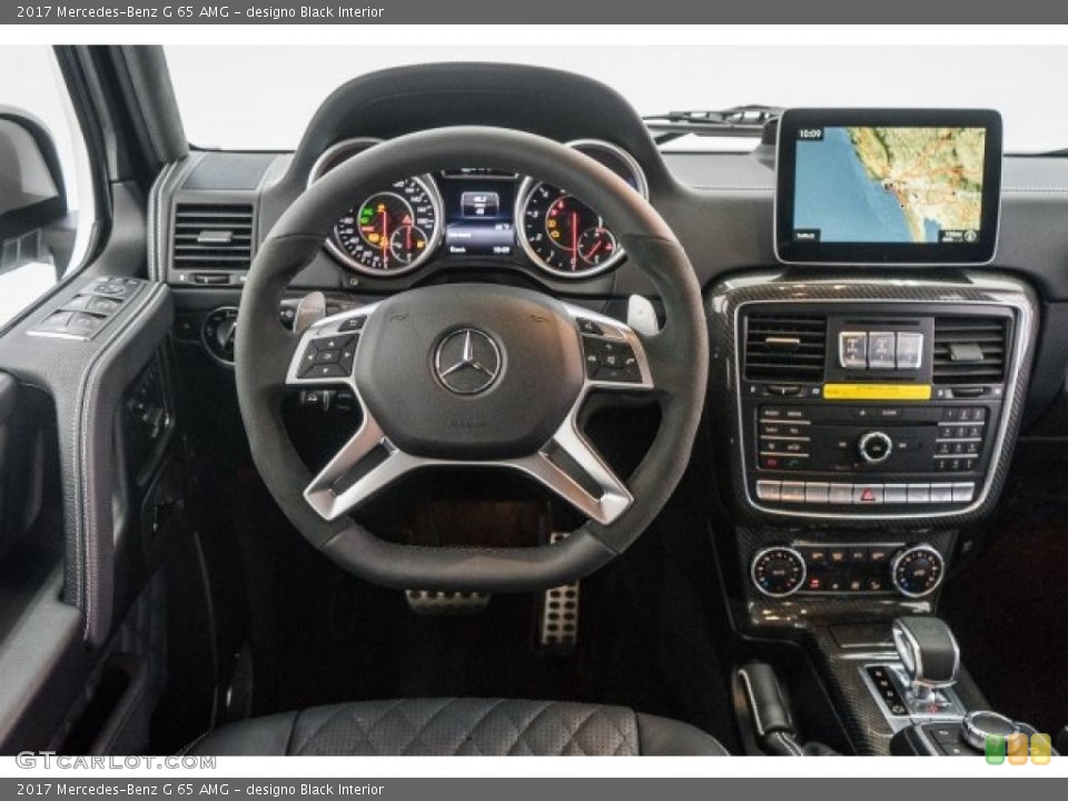 designo Black Interior Dashboard for the 2017 Mercedes-Benz G 65 AMG #118723698