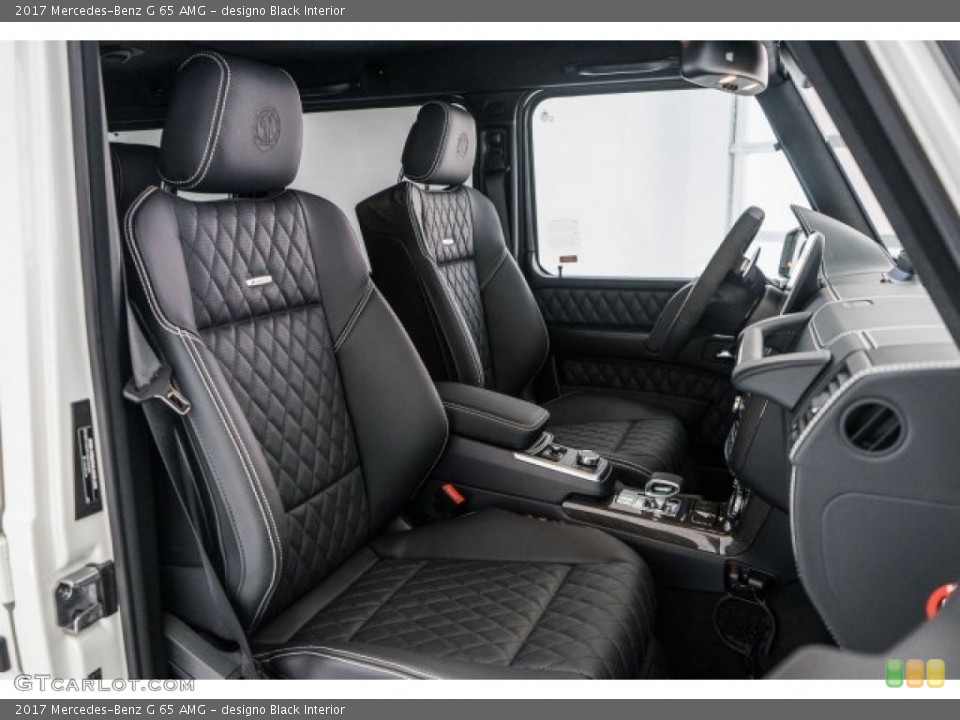 designo Black Interior Photo for the 2017 Mercedes-Benz G 65 AMG #118723734