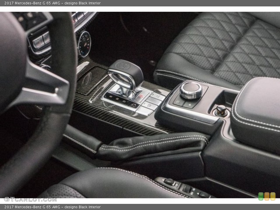 designo Black Interior Transmission for the 2017 Mercedes-Benz G 65 AMG #118723923