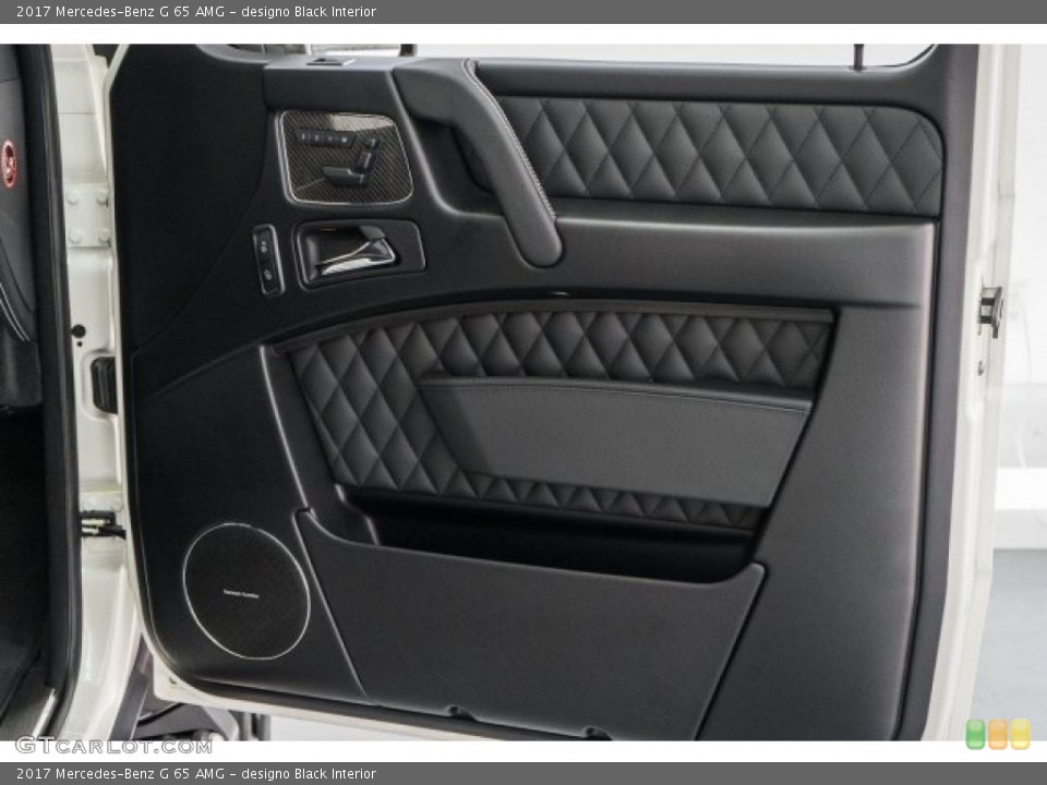 designo Black Interior Door Panel for the 2017 Mercedes-Benz G 65 AMG #118724061