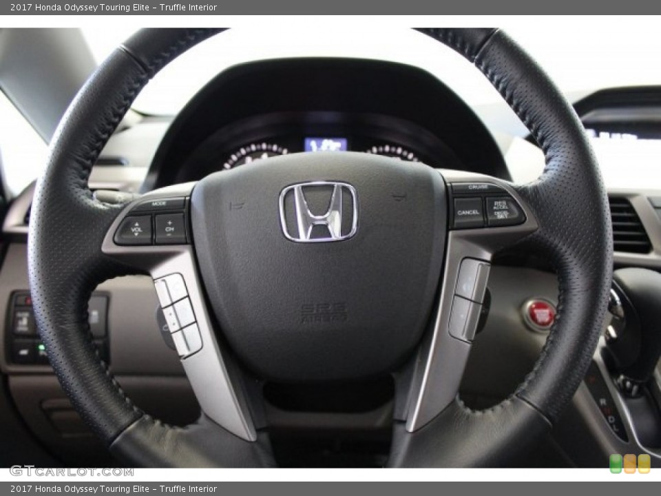 Truffle Interior Steering Wheel for the 2017 Honda Odyssey Touring Elite #118724064