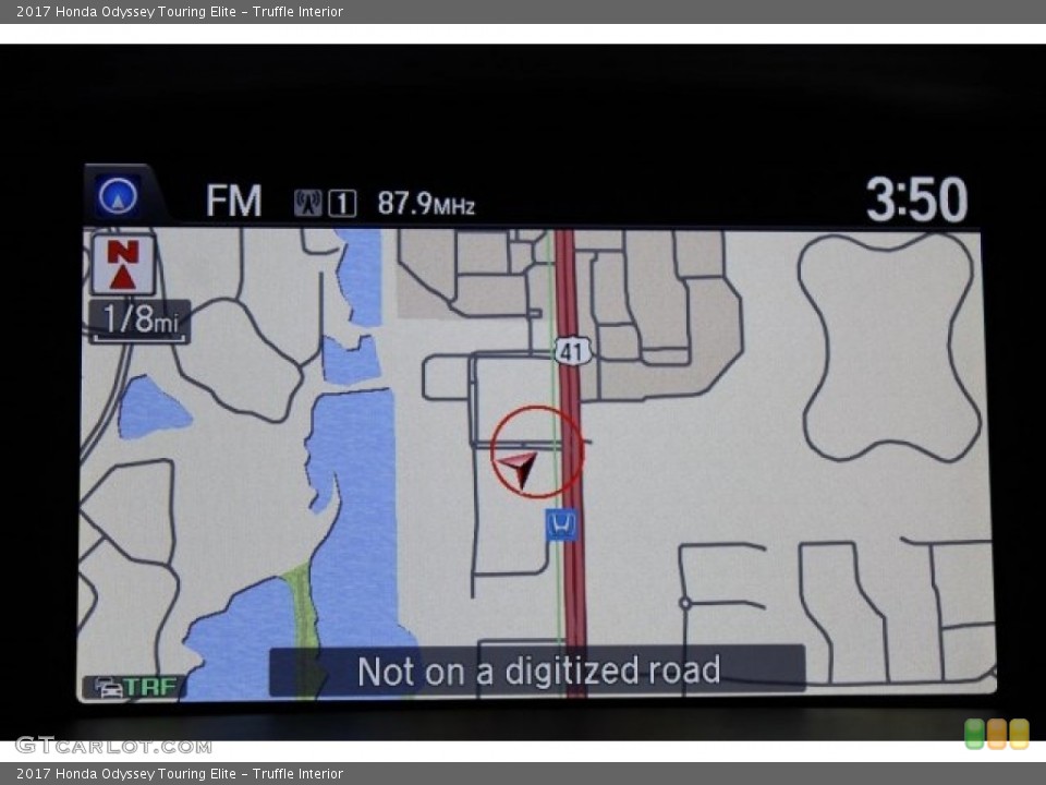Truffle Interior Navigation for the 2017 Honda Odyssey Touring Elite #118724184