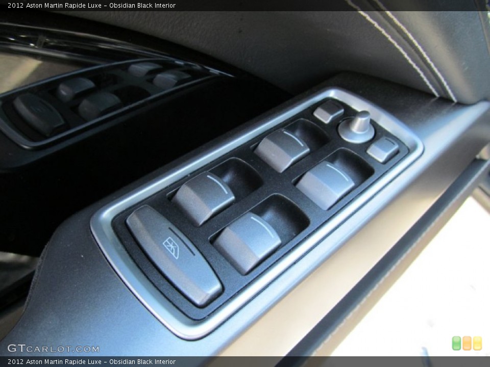 Obsidian Black Interior Controls for the 2012 Aston Martin Rapide Luxe #118725972