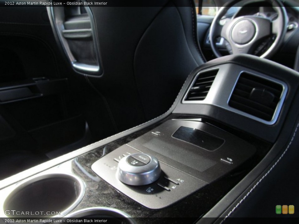 Obsidian Black Interior Controls for the 2012 Aston Martin Rapide Luxe #118726440