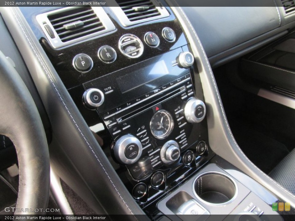 Obsidian Black Interior Controls for the 2012 Aston Martin Rapide Luxe #118726758