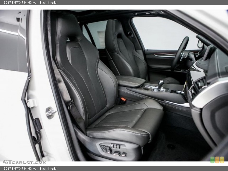 Black 2017 BMW X5 M Interiors
