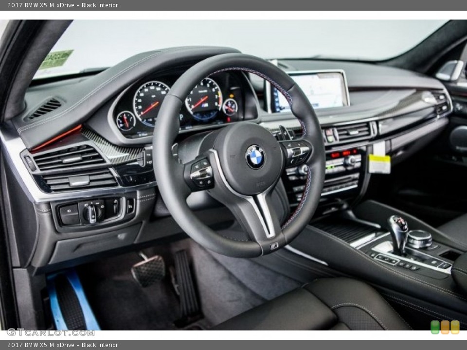 Black Interior Dashboard for the 2017 BMW X5 M xDrive #118729968