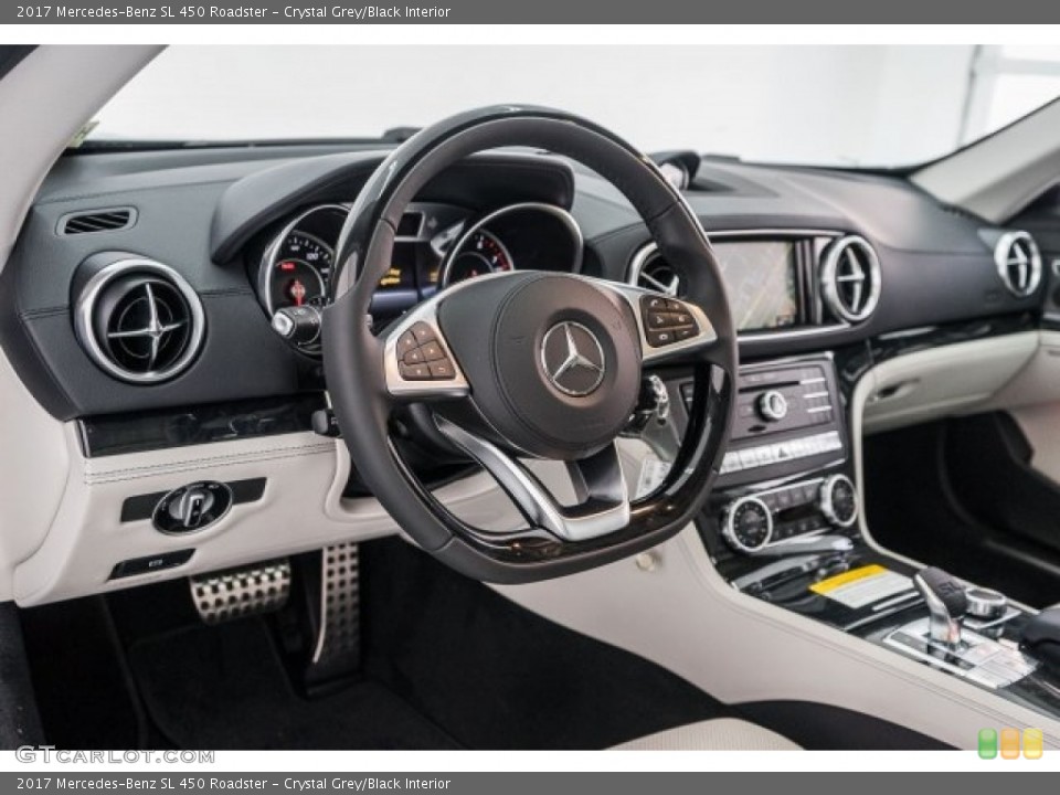 Crystal Grey/Black Interior Dashboard for the 2017 Mercedes-Benz SL 450 Roadster #118734605
