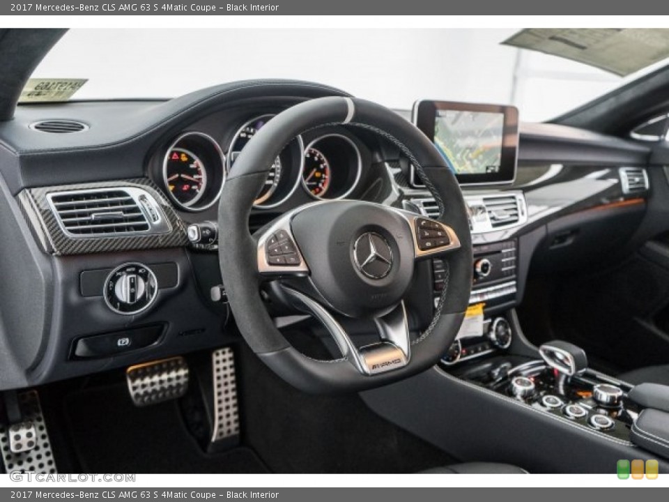 Black Interior Dashboard for the 2017 Mercedes-Benz CLS AMG 63 S 4Matic Coupe #118734849