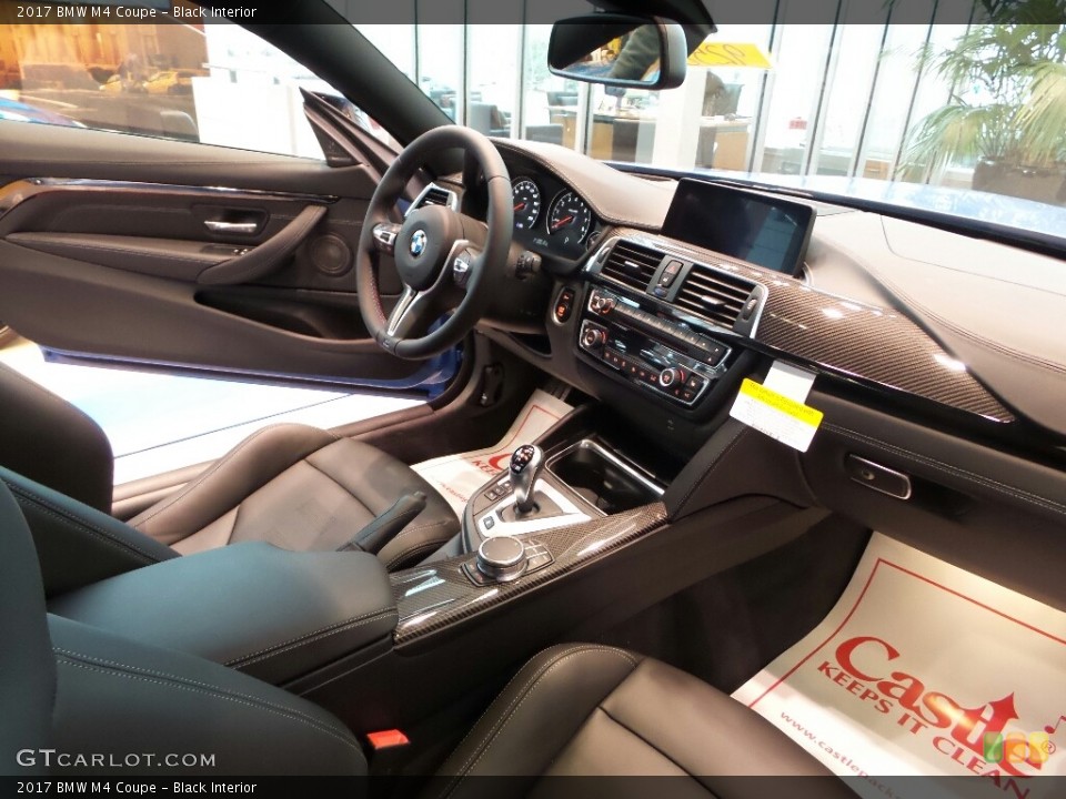 Black Interior Dashboard for the 2017 BMW M4 Coupe #118739544
