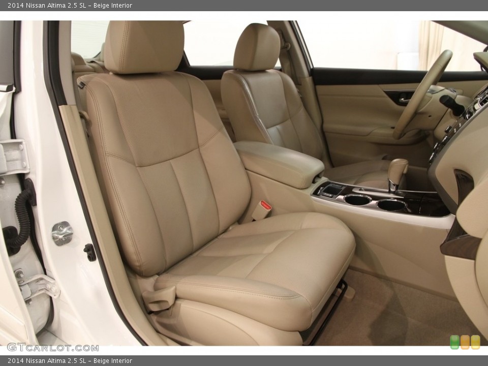 Beige Interior Front Seat for the 2014 Nissan Altima 2.5 SL #118740381