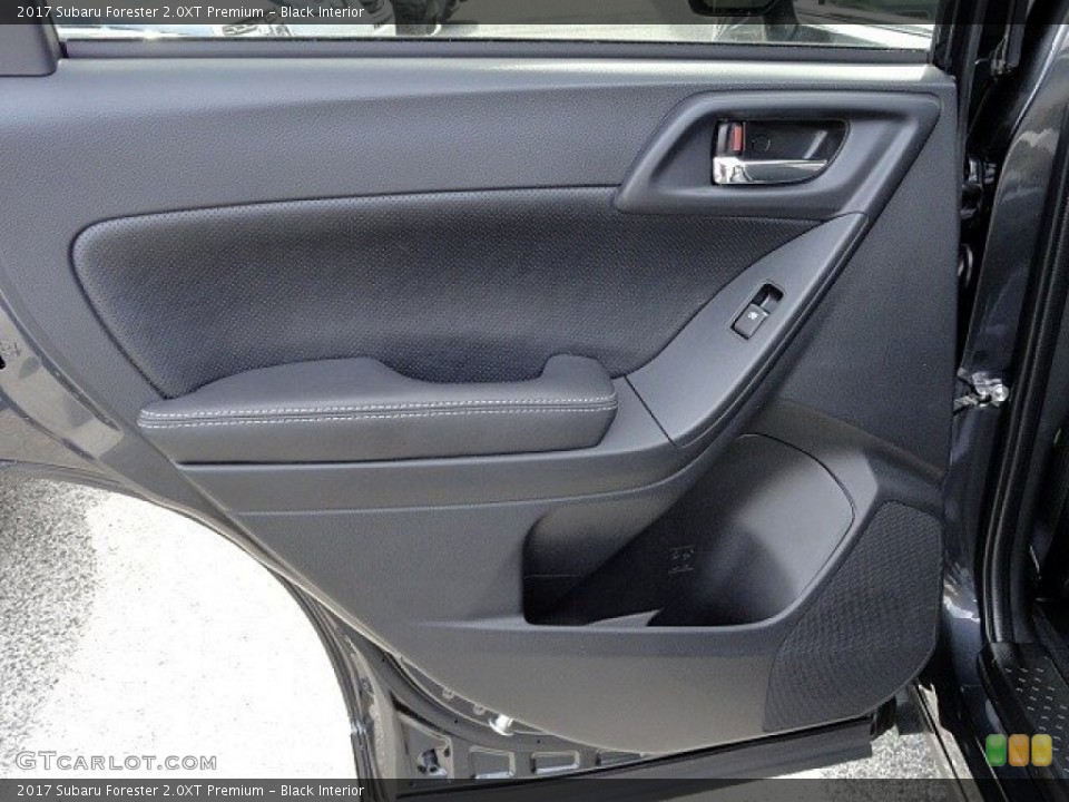 Black Interior Door Panel for the 2017 Subaru Forester 2.0XT Premium #118749438