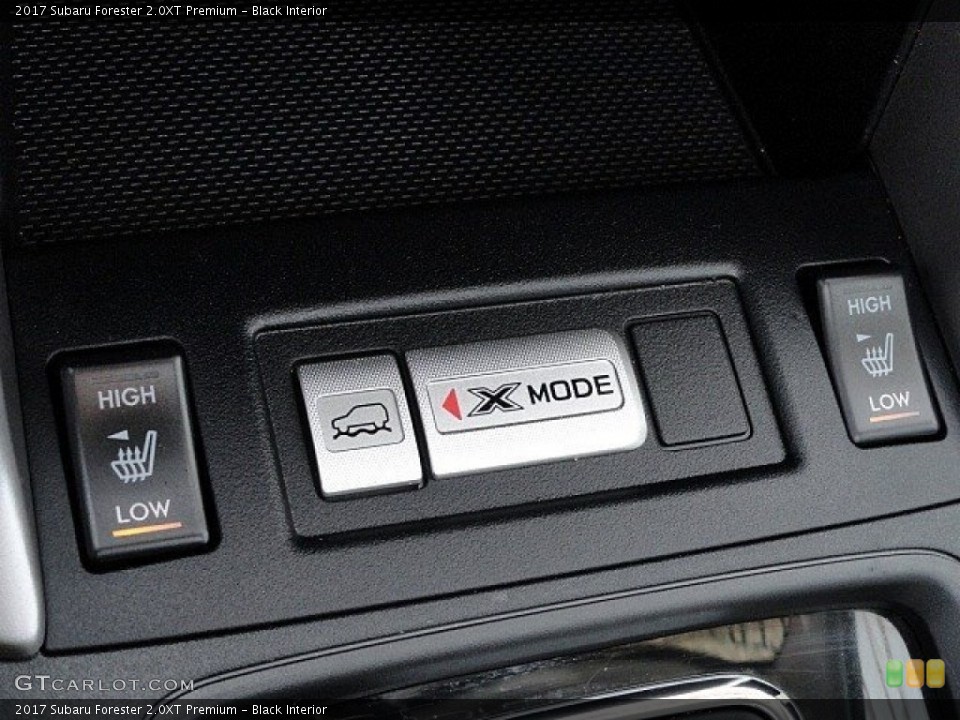 Black Interior Controls for the 2017 Subaru Forester 2.0XT Premium #118749624