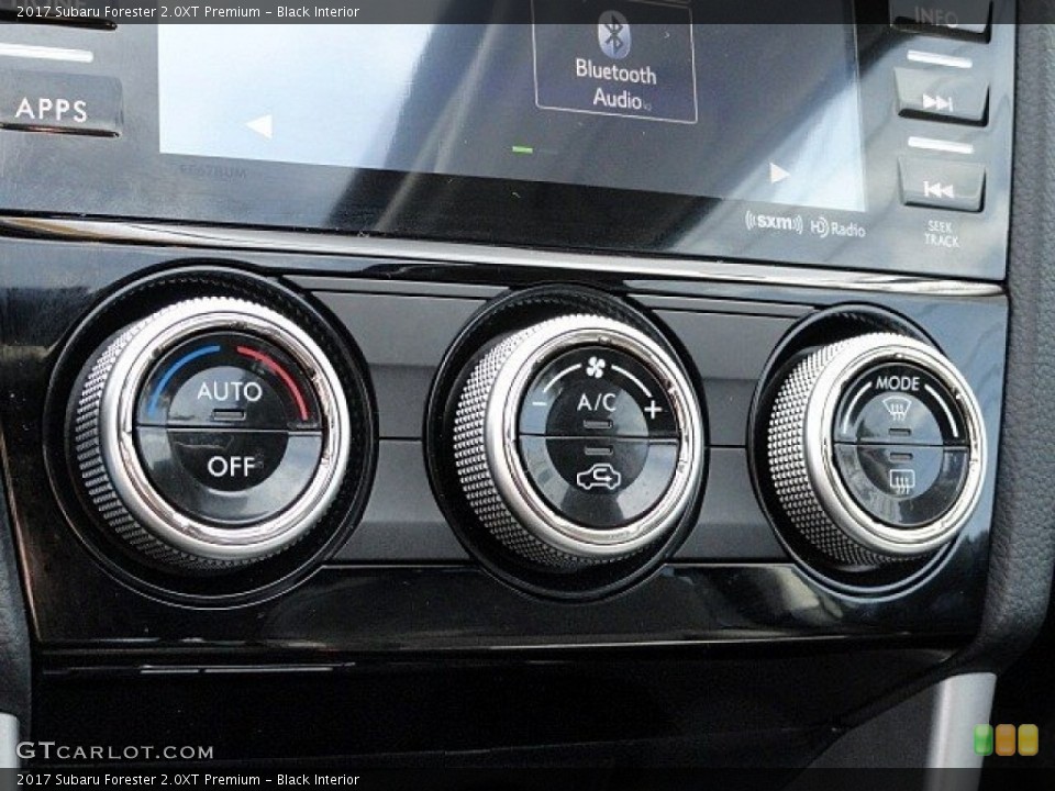 Black Interior Controls for the 2017 Subaru Forester 2.0XT Premium #118749663