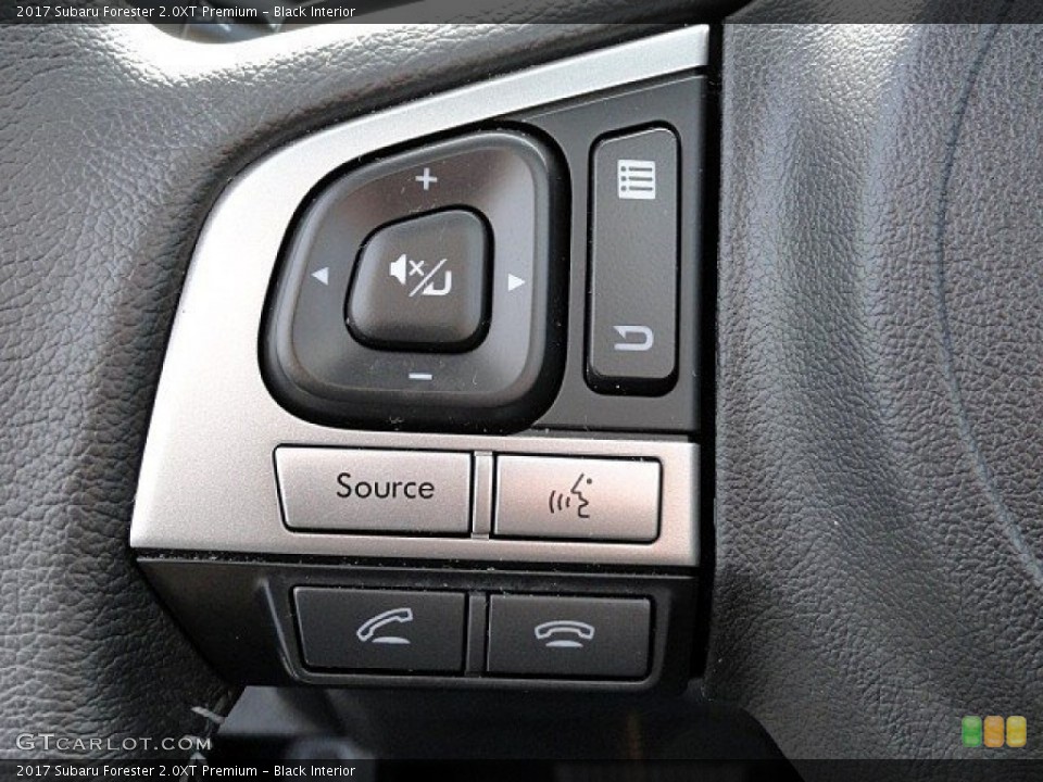 Black Interior Controls for the 2017 Subaru Forester 2.0XT Premium #118749759
