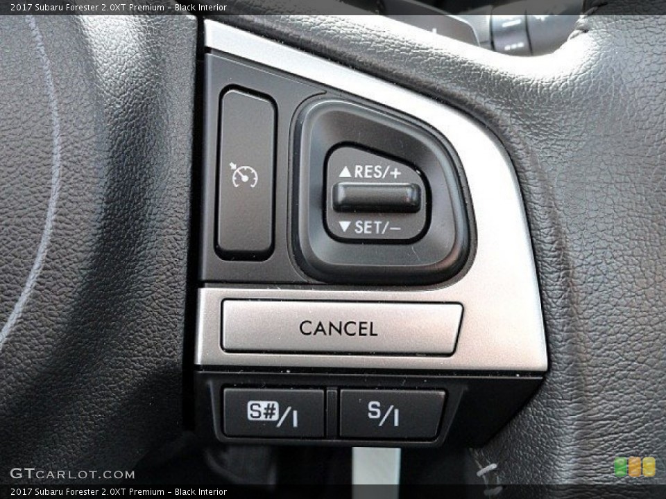 Black Interior Controls for the 2017 Subaru Forester 2.0XT Premium #118749783