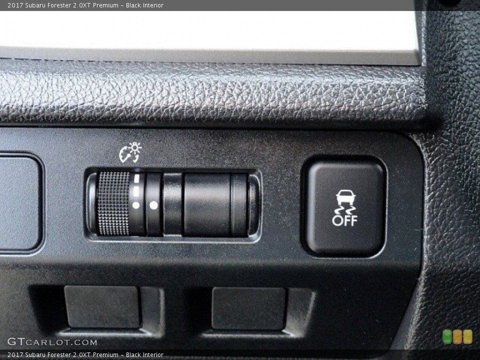 Black Interior Controls for the 2017 Subaru Forester 2.0XT Premium #118749837