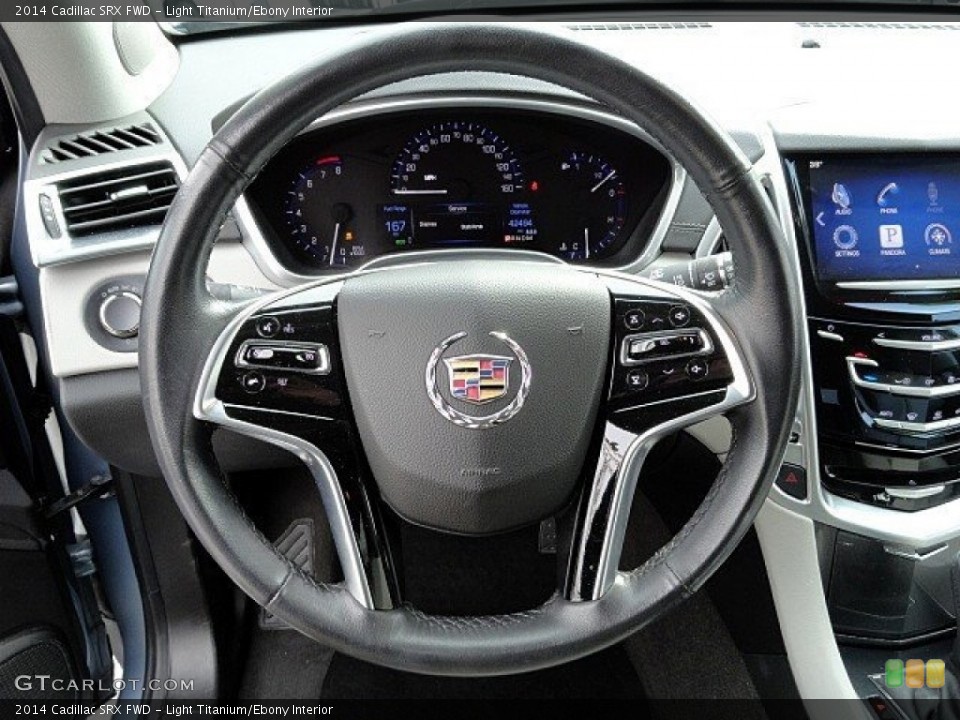 Light Titanium/Ebony Interior Steering Wheel for the 2014 Cadillac SRX FWD #118750521