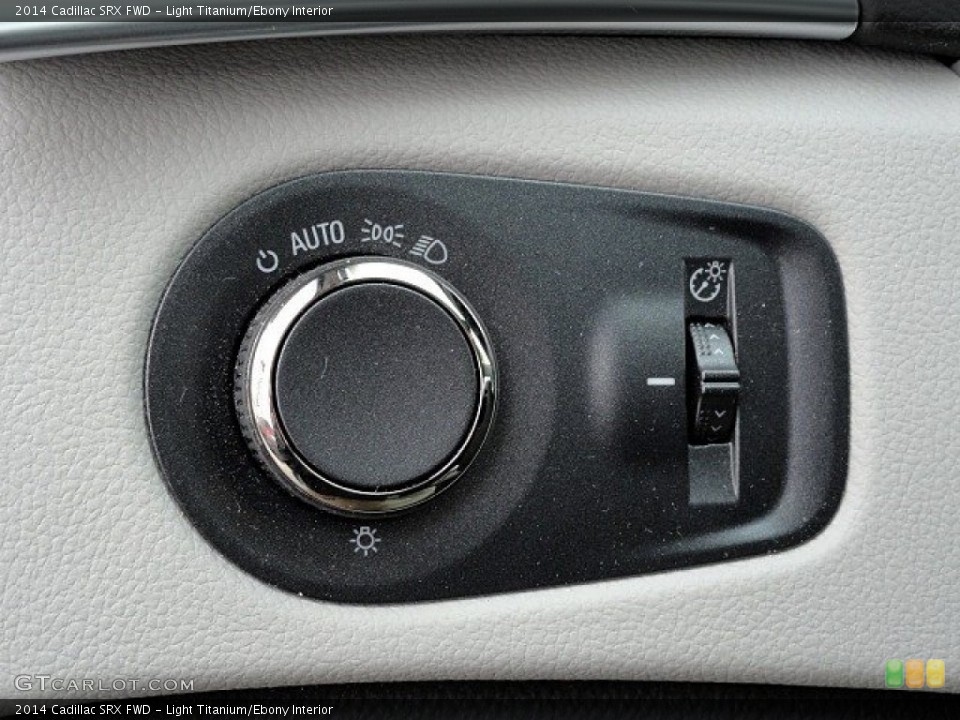 Light Titanium/Ebony Interior Controls for the 2014 Cadillac SRX FWD #118750611