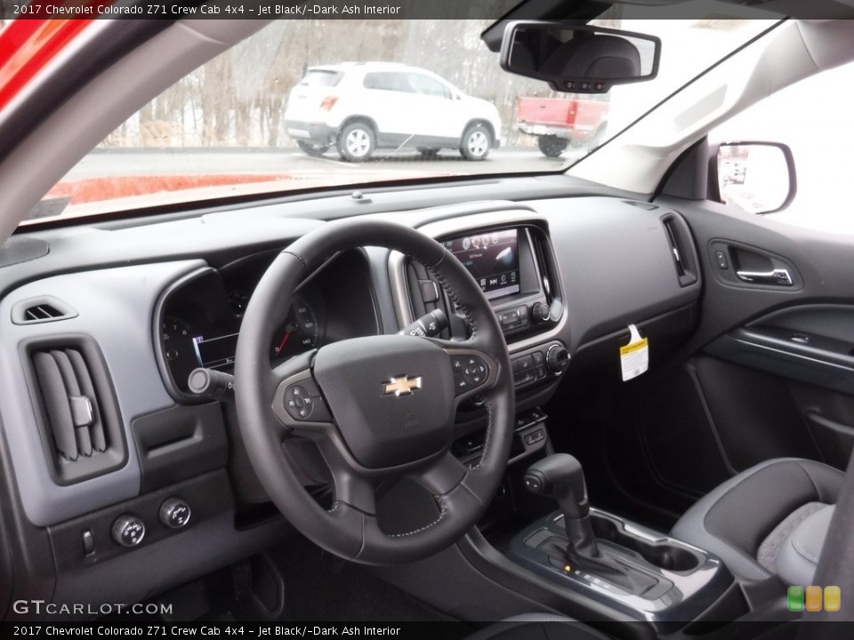 Jet Black/­Dark Ash Interior Dashboard for the 2017 Chevrolet Colorado Z71 Crew Cab 4x4 #118755312