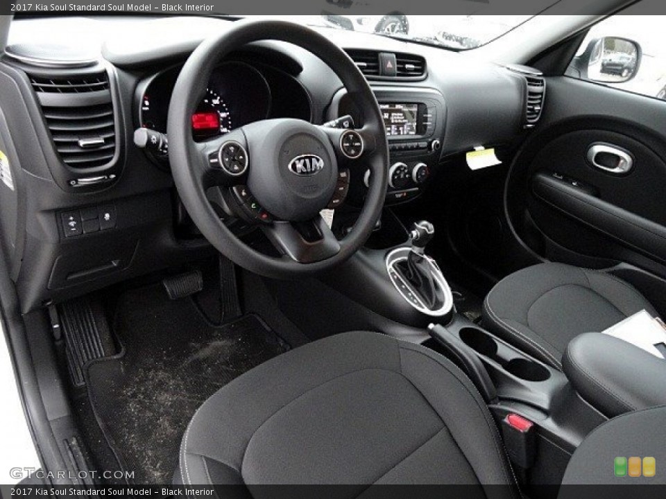 Black Interior Photo for the 2017 Kia Soul  #118761419