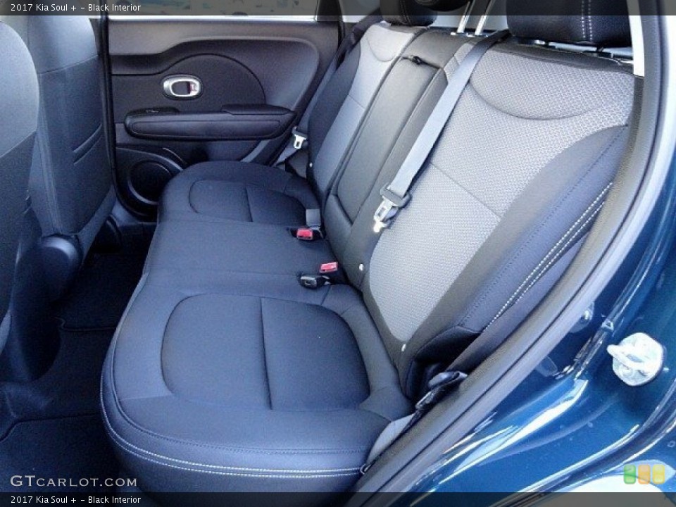 Black Interior Rear Seat for the 2017 Kia Soul + #118761491