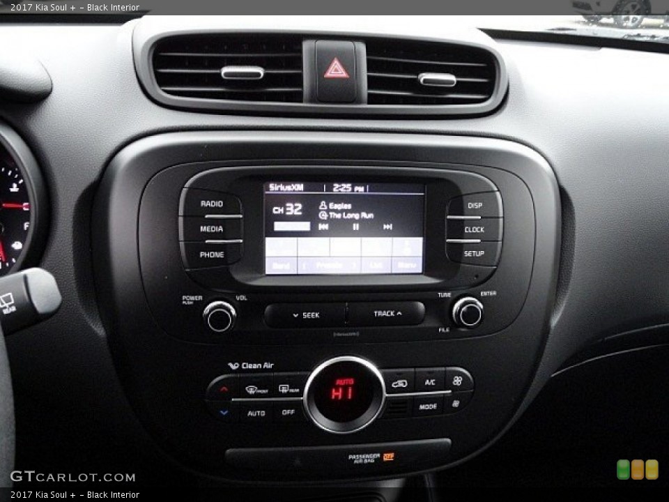 Black Interior Controls for the 2017 Kia Soul + #118761590