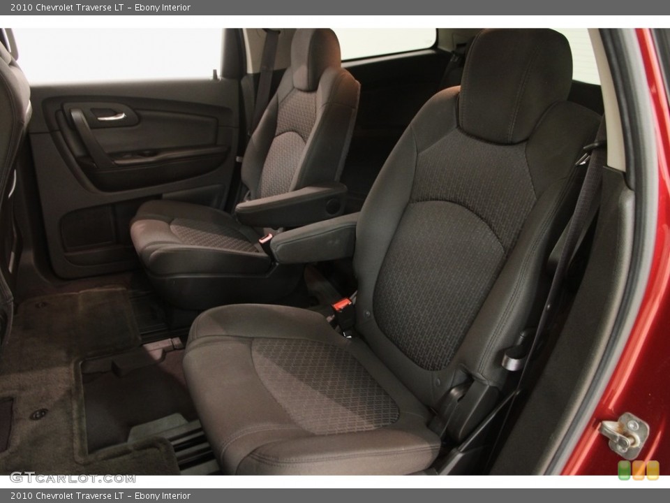 Ebony Interior Rear Seat for the 2010 Chevrolet Traverse LT #118771744