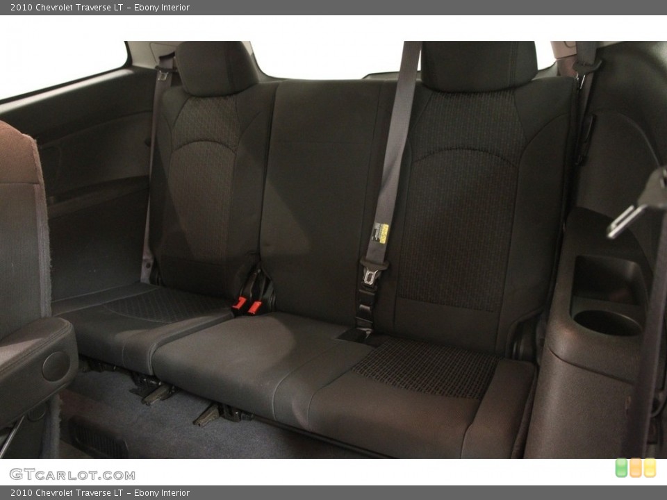 Ebony Interior Rear Seat for the 2010 Chevrolet Traverse LT #118771768