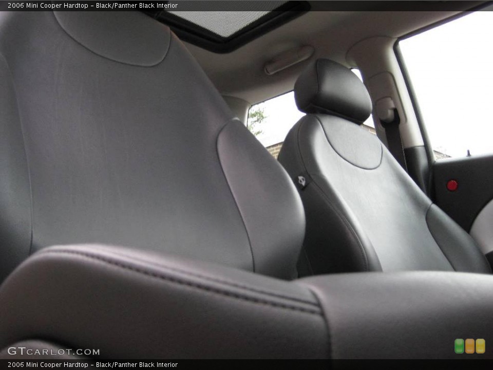 Black/Panther Black Interior Photo for the 2006 Mini Cooper Hardtop #11877434