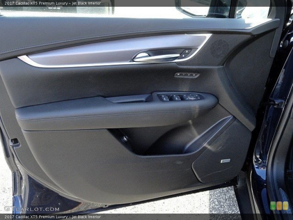 Jet Black Interior Door Panel for the 2017 Cadillac XT5 Premium Luxury #118778506
