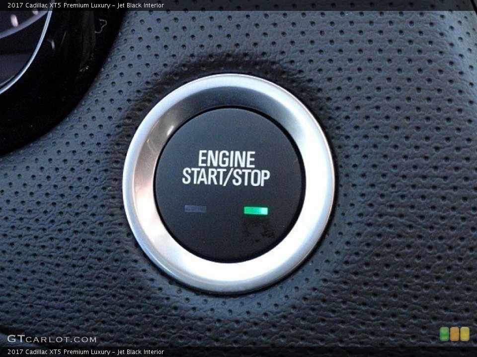 Jet Black Interior Controls for the 2017 Cadillac XT5 Premium Luxury #118778724