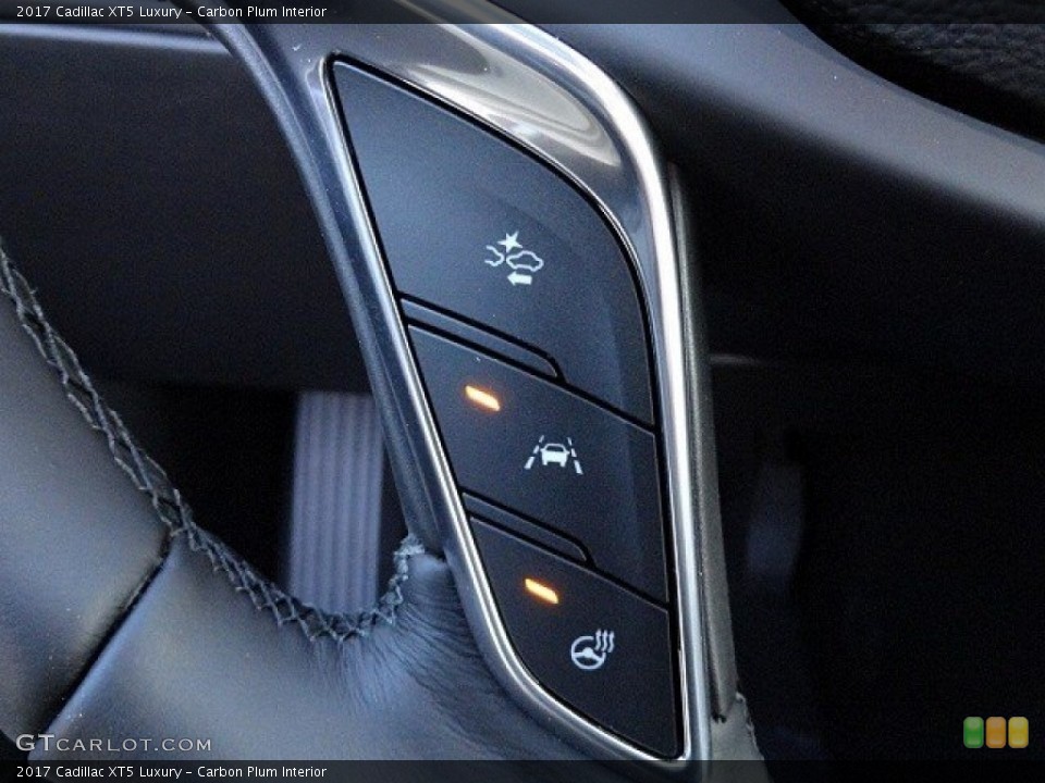 Carbon Plum Interior Controls for the 2017 Cadillac XT5 Luxury #118782682