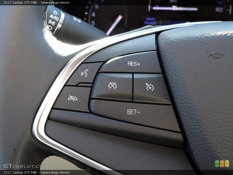 Sahara Beige Interior Controls for the 2017 Cadillac XT5 FWD #118785913