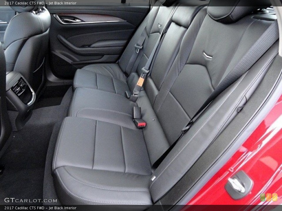 Jet Black Interior Rear Seat for the 2017 Cadillac CTS FWD #118787509