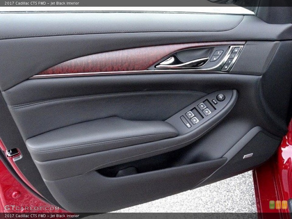 Jet Black Interior Door Panel for the 2017 Cadillac CTS FWD #118787527