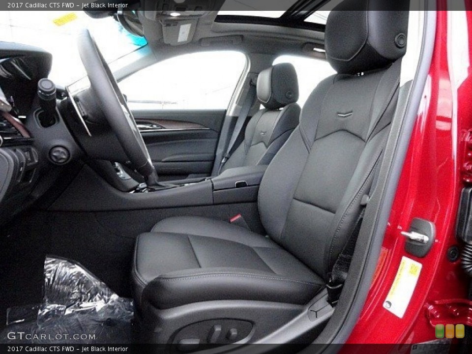 Jet Black Interior Front Seat for the 2017 Cadillac CTS FWD #118787566