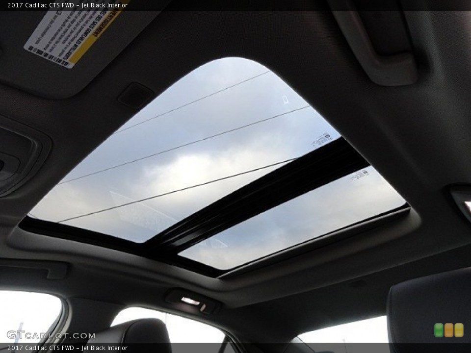 Jet Black Interior Sunroof for the 2017 Cadillac CTS FWD #118787584