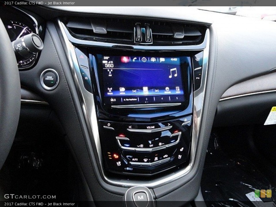 Jet Black Interior Controls for the 2017 Cadillac CTS FWD #118787629