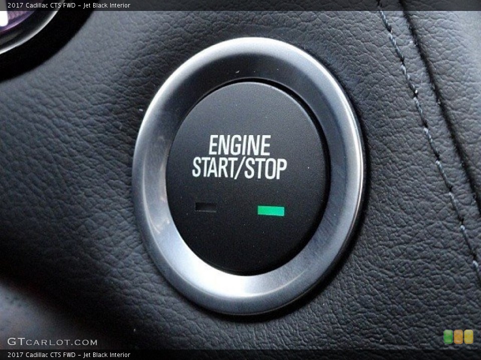 Jet Black Interior Controls for the 2017 Cadillac CTS FWD #118787698