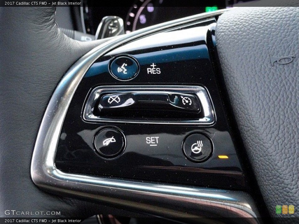 Jet Black Interior Controls for the 2017 Cadillac CTS FWD #118787734