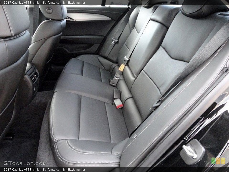Jet Black Interior Rear Seat for the 2017 Cadillac ATS Premium Perfomance #118790320