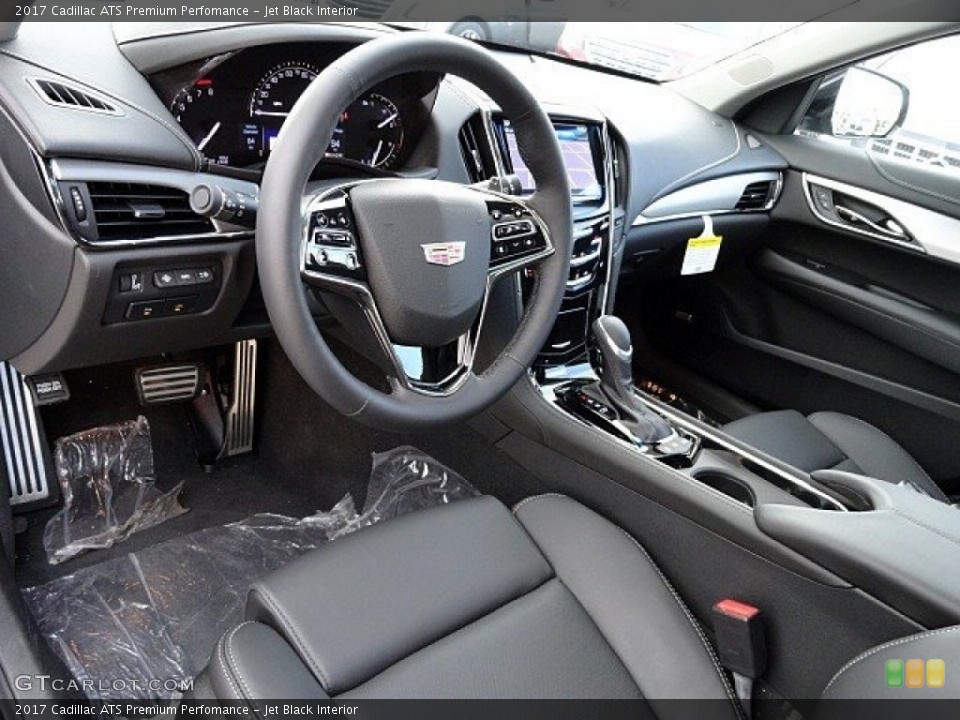 Jet Black Interior Photo for the 2017 Cadillac ATS Premium Perfomance #118790368