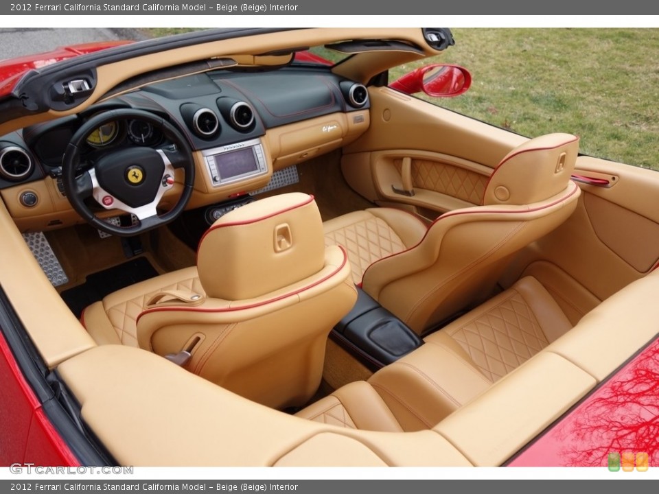 Beige (Beige) Interior Photo for the 2012 Ferrari California  #118790374