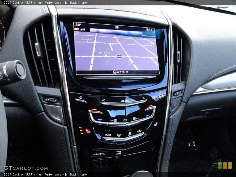 Jet Black Interior Controls for the 2017 Cadillac ATS Premium Perfomance #118790386