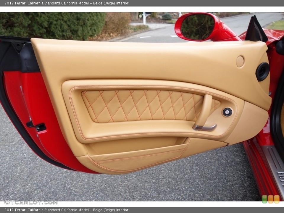 Beige (Beige) Interior Door Panel for the 2012 Ferrari California  #118790398